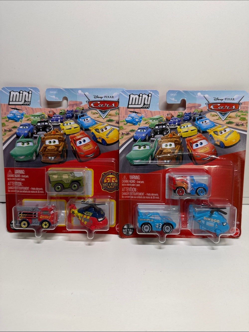 Disney Pixar Cars Mini Vehicle Pack - Multi-Color Set